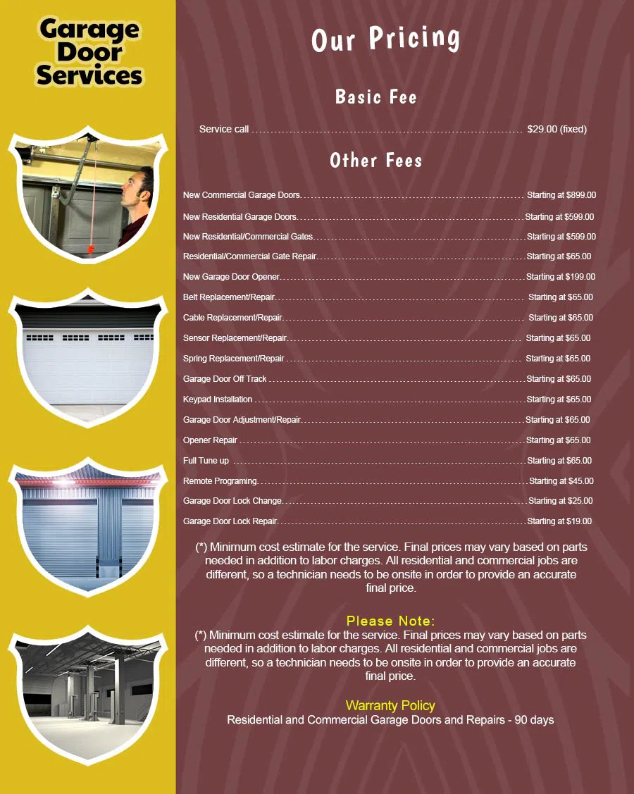 Garage Door Solution Service West Palm Beach, FL 561-277-3695